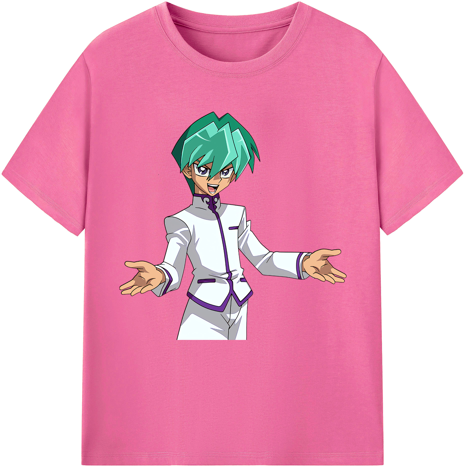 （画像用） 遊☆戯☆王 Yu-Gi-Oh! レディースカジュアルプリントTシャツ（綿100％）